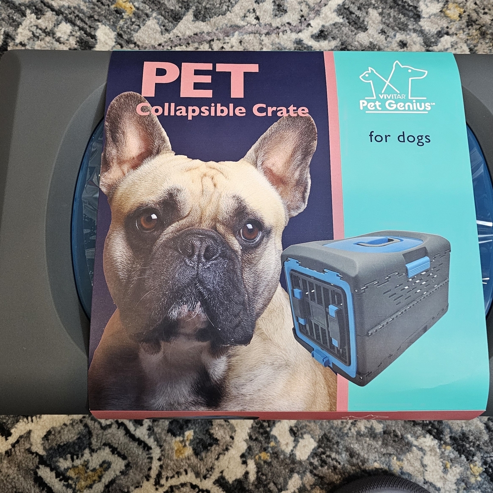Pet Genius Collapsible Dog Crate